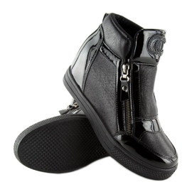 Zapatillas de mujer negras R24-6 Black negro 1