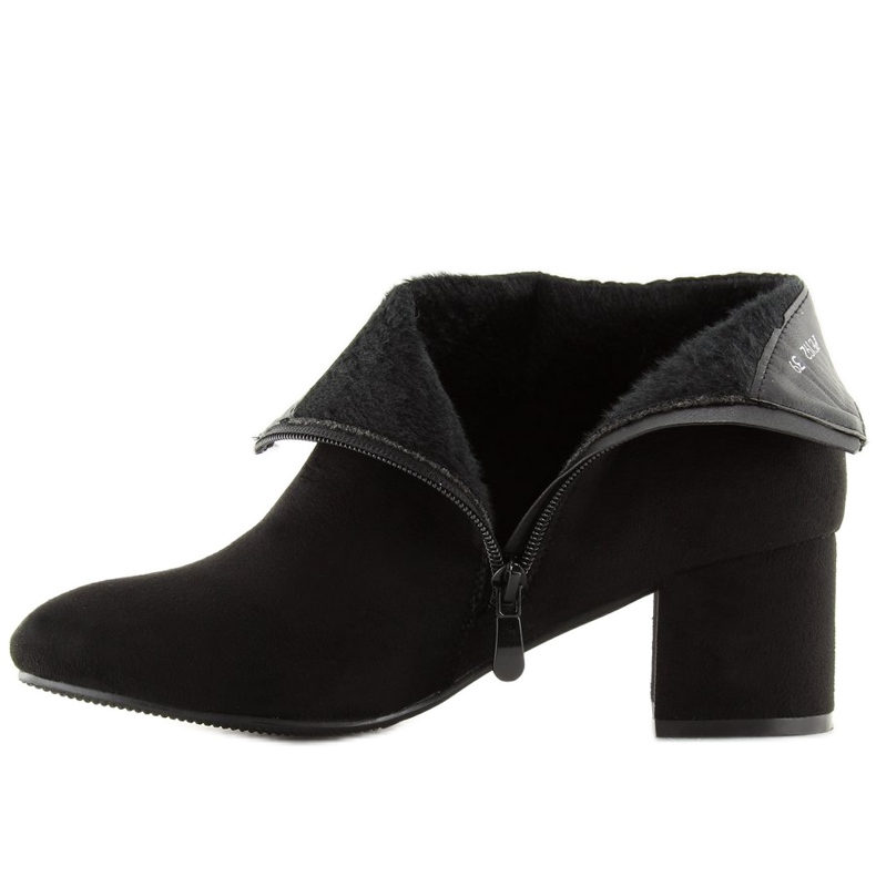 Negro PE192 Tacones negros 2