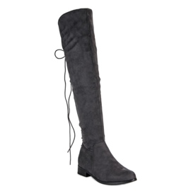 Botas mosquetero grises 1