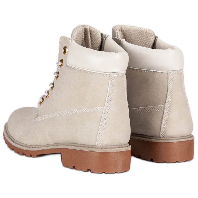 Botas de montaña beige de mujer 2