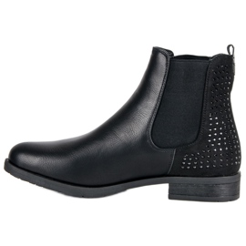 Seastar Botas elegantes de Jodhpur negro 2