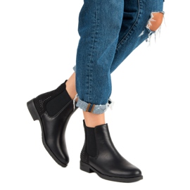 Seastar Botas elegantes de Jodhpur negro 6