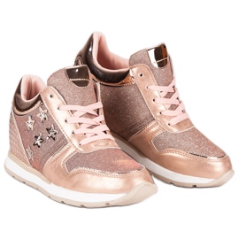 Zapatillas deportivas rosas rosado 1