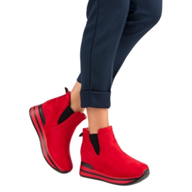 Bestelle Botas de Jodhpur en la plataforma rojo 5