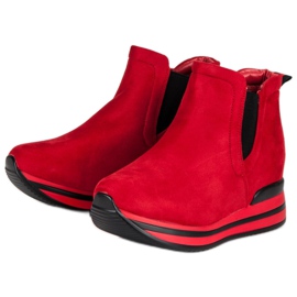 Bestelle Botas de Jodhpur en la plataforma rojo 2