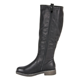 Super Me Botas de mujer casual negro 3