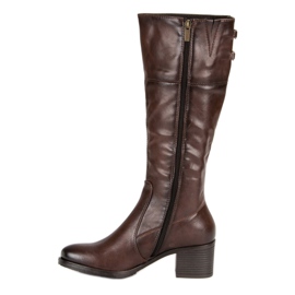 Tacones altos vinceza marrones marrón 3