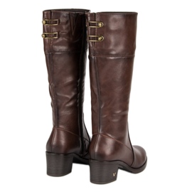 Tacones altos vinceza marrones marrón 4
