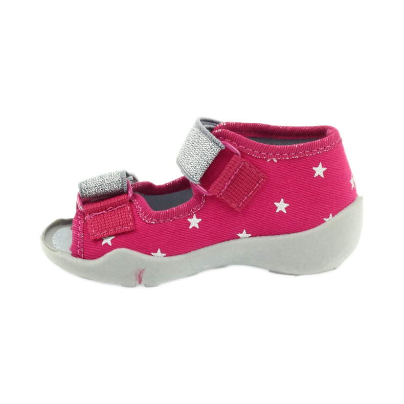Befado calzado infantil sandalias zapatillas 242p085 gris rosado 2