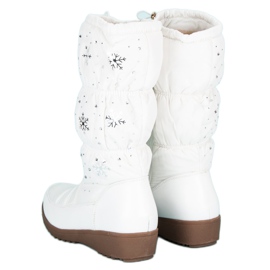 Seastar Botas de nieve blancas blanco 5