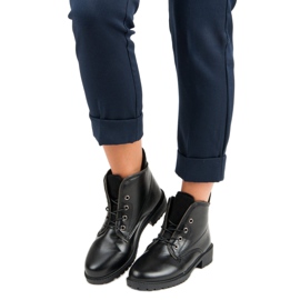 Balada Botas negras atadas negro 2