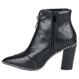 Botas negras elegantes negro 3