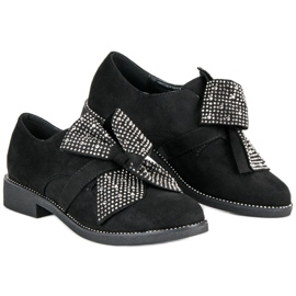 Seastar Zapatos de gamuza elegantes negro 3