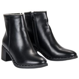 Seastar Elegantes botas negras negro 4