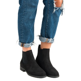 Seastar Botas de ante Jodhpur negro 1 Seastar Botas de ante Jodhpur negro 1