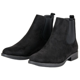 Seastar Botas de ante Jodhpur negro 5