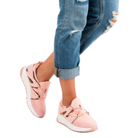 Calzado deportivo con estilo rosa 2
