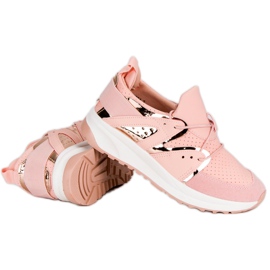 Calzado deportivo con estilo rosado 5