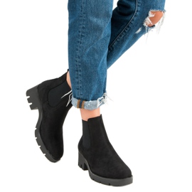 Seastar Botas de ante Jodhpur negro 2