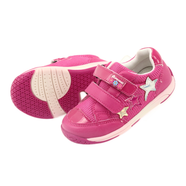 American Club Zapatillas deportivas American ADI para niños 6759 rosa 4