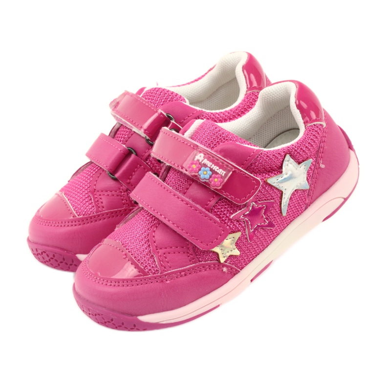 American Club Zapatillas deportivas American ADI para niños 6759 rosa 3