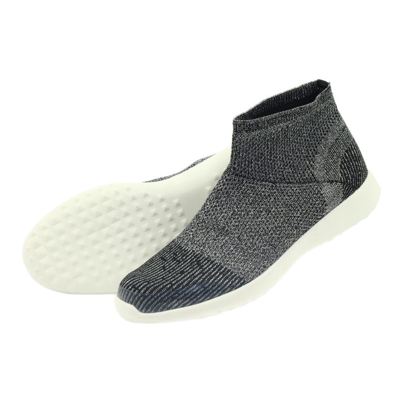 American Club American Black Sports Sports Shoes 17044 Negro/Plata 4