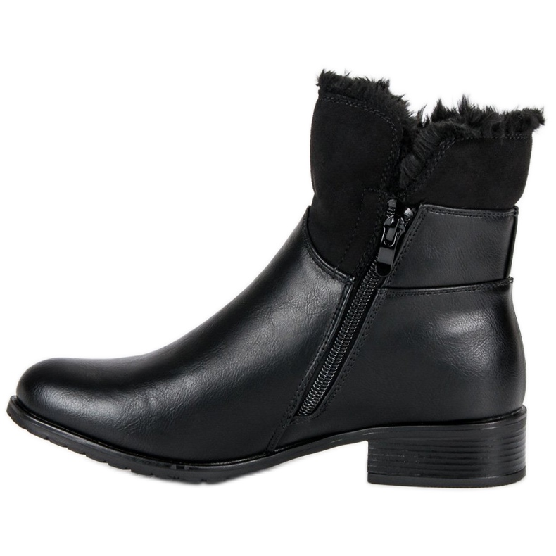 Forever Folie Botas de mujer abrigadas negro 1 Forever Folie Botas de mujer abrigadas negro 1