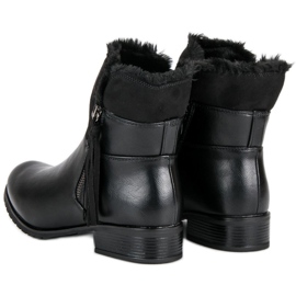 Forever Folie Botas de mujer abrigadas negro 2