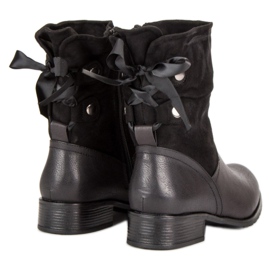 Forever Folie Botas negras de moda negro 5