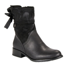 Forever Folie Botas negras de moda negro 2