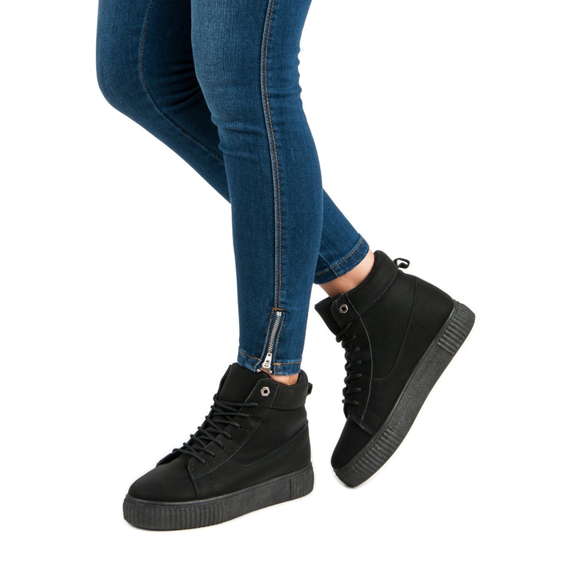 SDS Botines deportivos negros 1