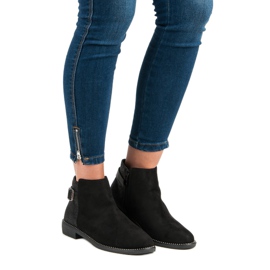 Nio Nio Botas bajas de mujer negro 6