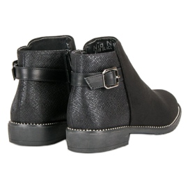 Nio Nio Botas bajas de mujer negro 4