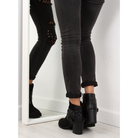 Botas de tacón estable negro G-36 Negro 2 Botas de tacón estable negro G-36 Negro 2