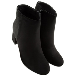 Botas negras de tacón F780 negro 5