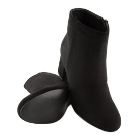 Botas negras de tacón F780 negro 6
