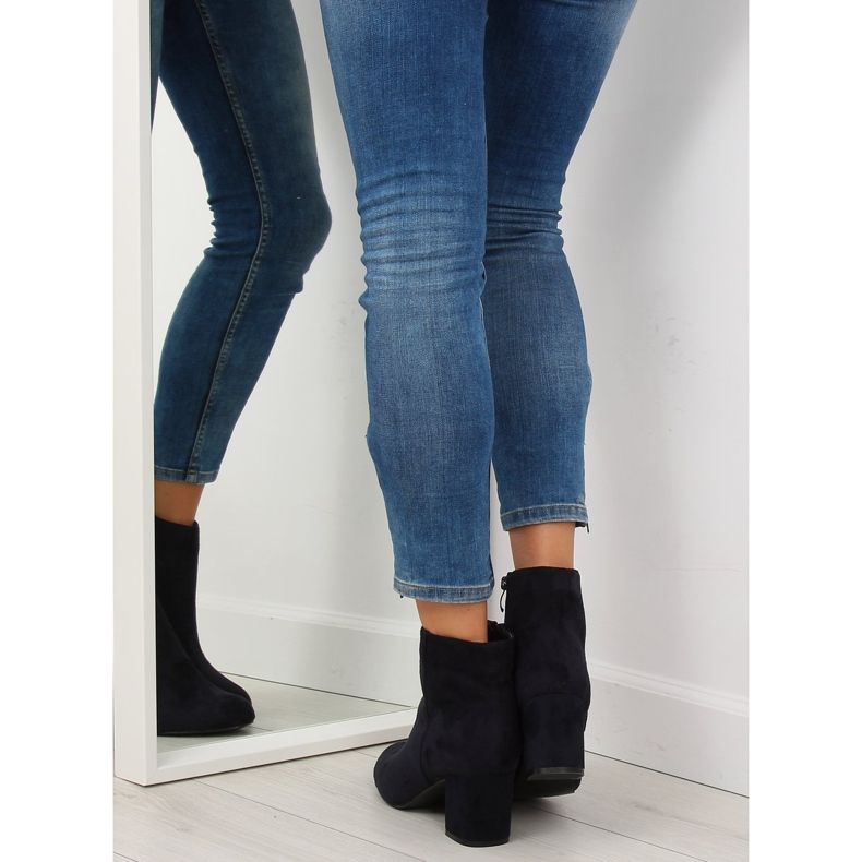 Botas de tacón azul marino F780 azul 1 Botas de tacón azul marino F780 azul 1