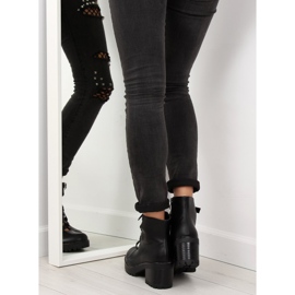 Botas rock negras recortadas J-10 Black negro 7