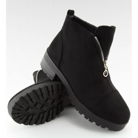 Negro 2017-3 Botas negras de suela alta 3