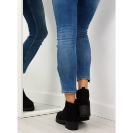 Negro 2017-3 Botas negras de suela alta 6