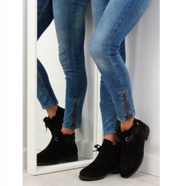Black Black XY-528 Black Botas de Jodhpur negro 4