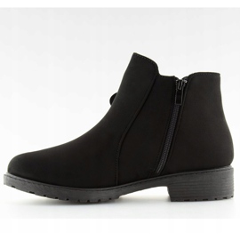 Black Black XY-528 Black Botas de Jodhpur negro 5