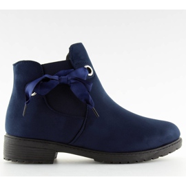 Botas calientes Jodhpur, azul marino XY-528 Blue 5
