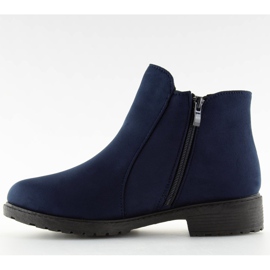 Botas calientes Jodhpur, azul marino XY-528 Blue 6