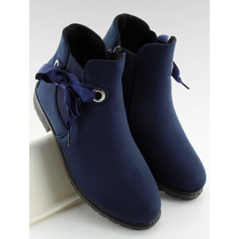 Botas calientes Jodhpur, azul marino XY-528 Blue 8