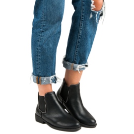 Sergio Todzi Botas clásicas de Jodhpur negro 4