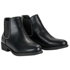 Sergio Todzi Botas clásicas de Jodhpur negro 3