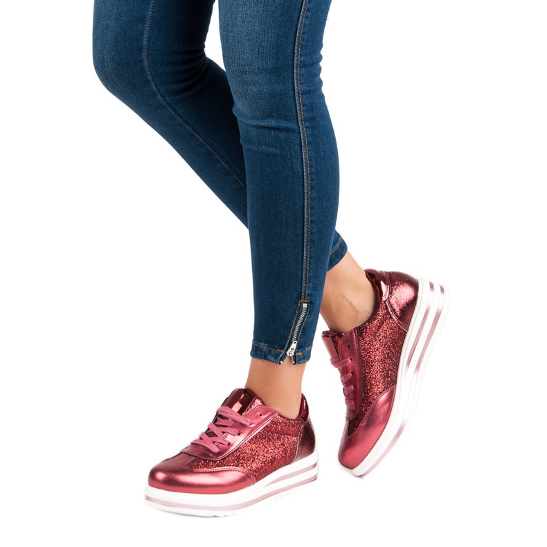 Fama Zapatillas de moda rojo 2 Fama Zapatillas de moda rojo 2