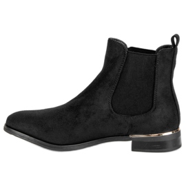 SDS Botas Jodhpur de ante negras negro 1 SDS Botas Jodhpur de ante negras negro 1