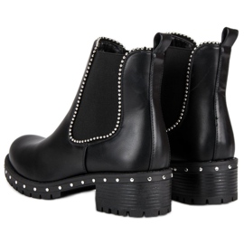 Bestelle Botas Rock Boot Jodhpur negro 4